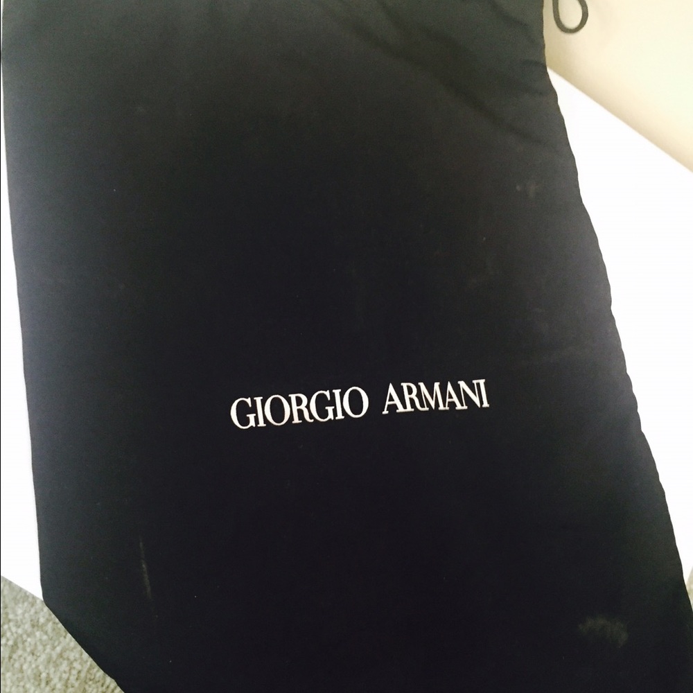Giorgio Armani Dust Bag Black Acessories Case